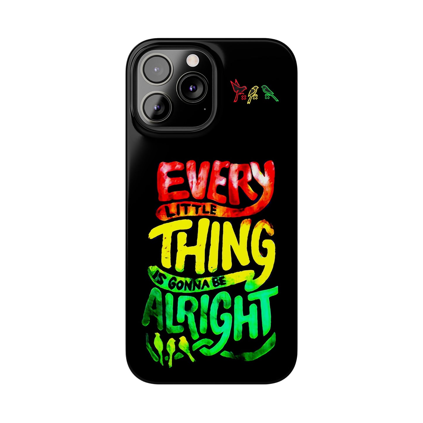 3 Little Birds - Bob Marley iPhone Cover: Peace and Protection