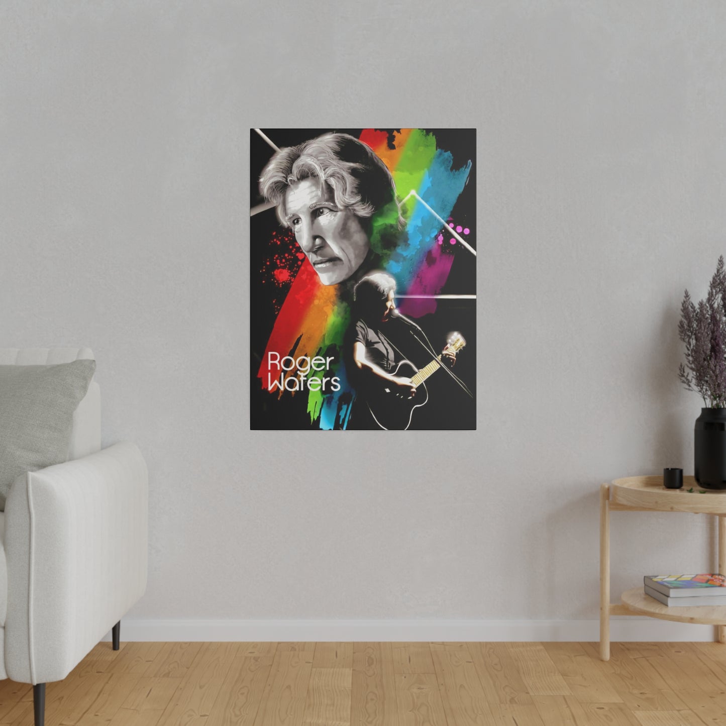 Roger Waters Of Pink Floyd - Canvas