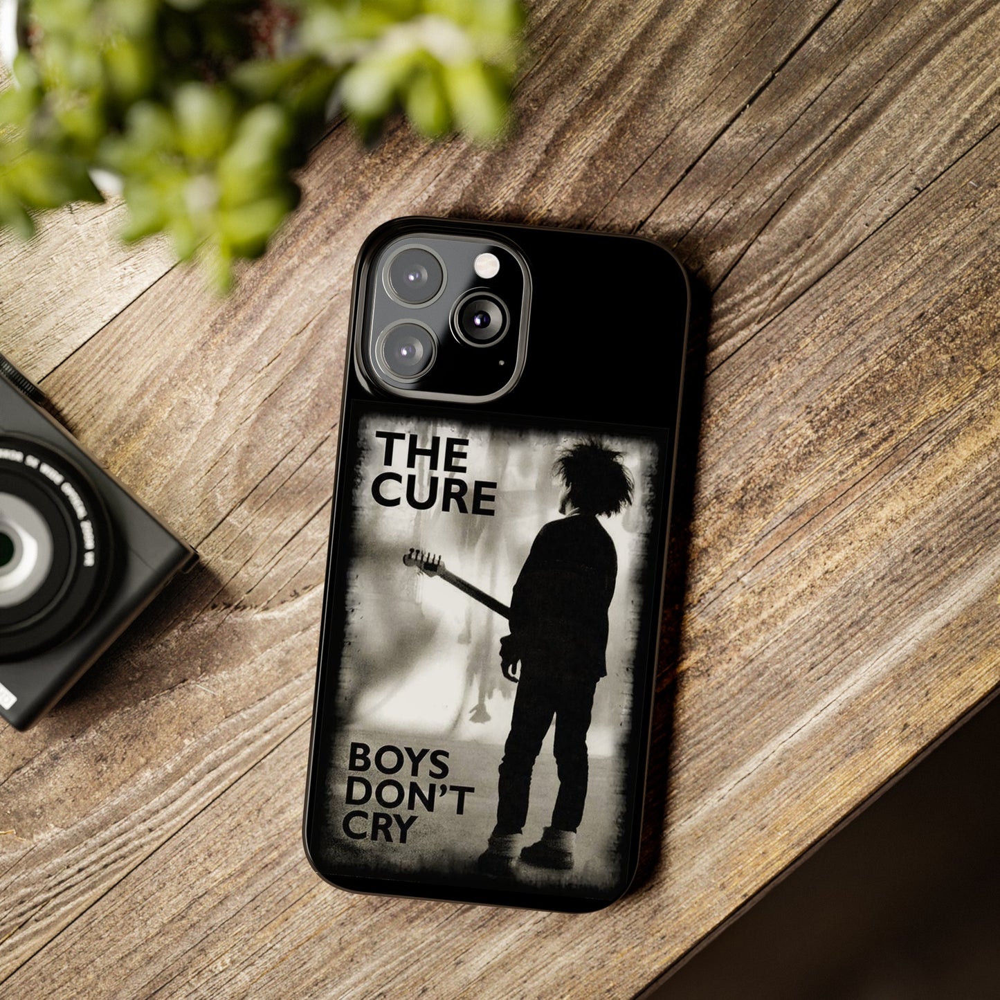 The Cure: Boys Don't Cry" iPhone Covers for 15, 14, 13, 12, 11