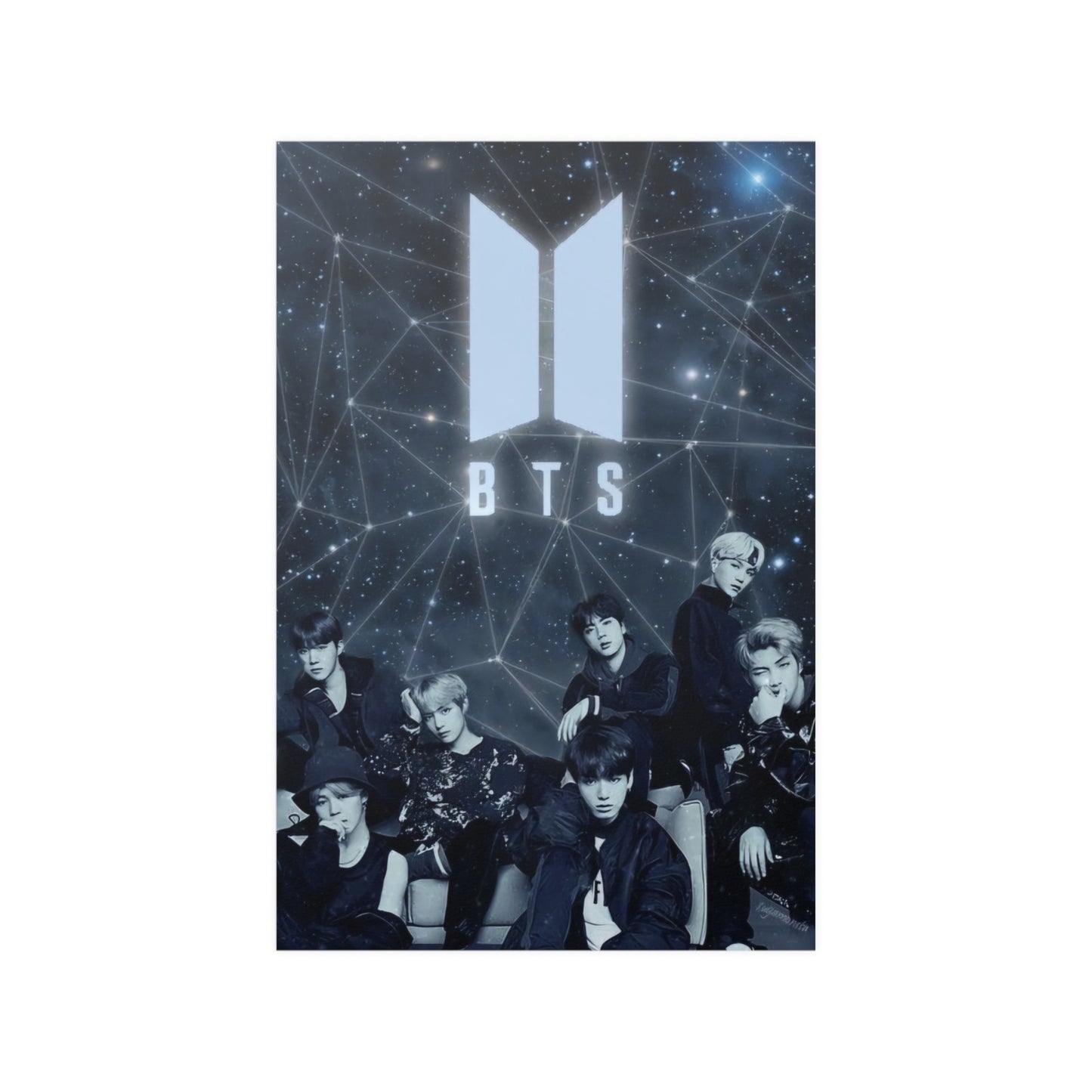 BTS Korea Boyband Poster (NO canvas but Poster)