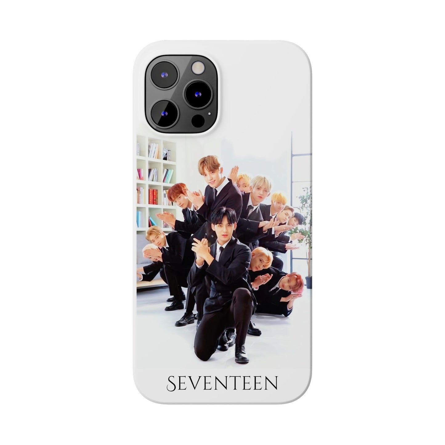 SEVENTEEN: Secret Agent Mission iPhone 15, 14, 13, 12 Cases