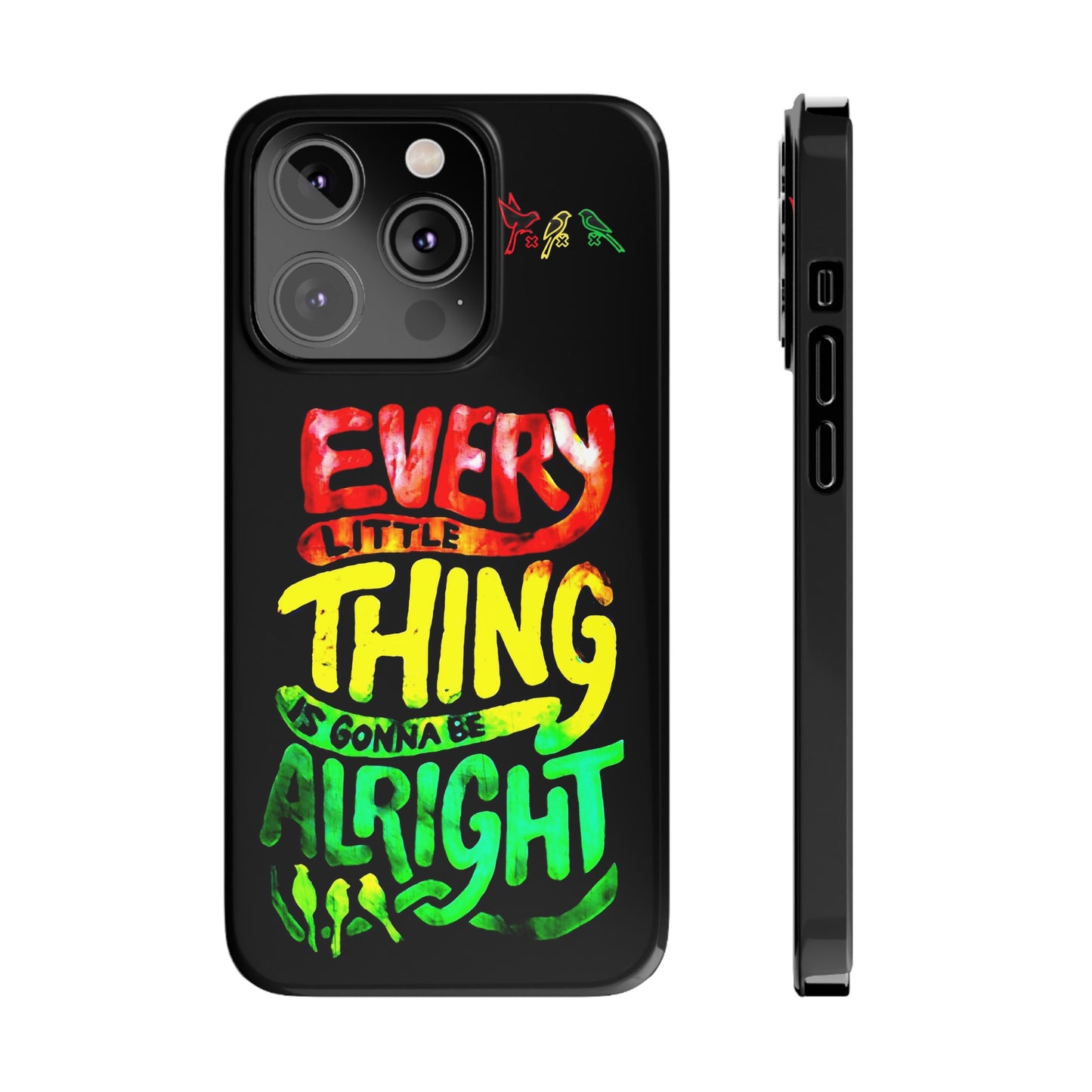 3 Little Birds - Bob Marley iPhone Cover: Peace and Protection