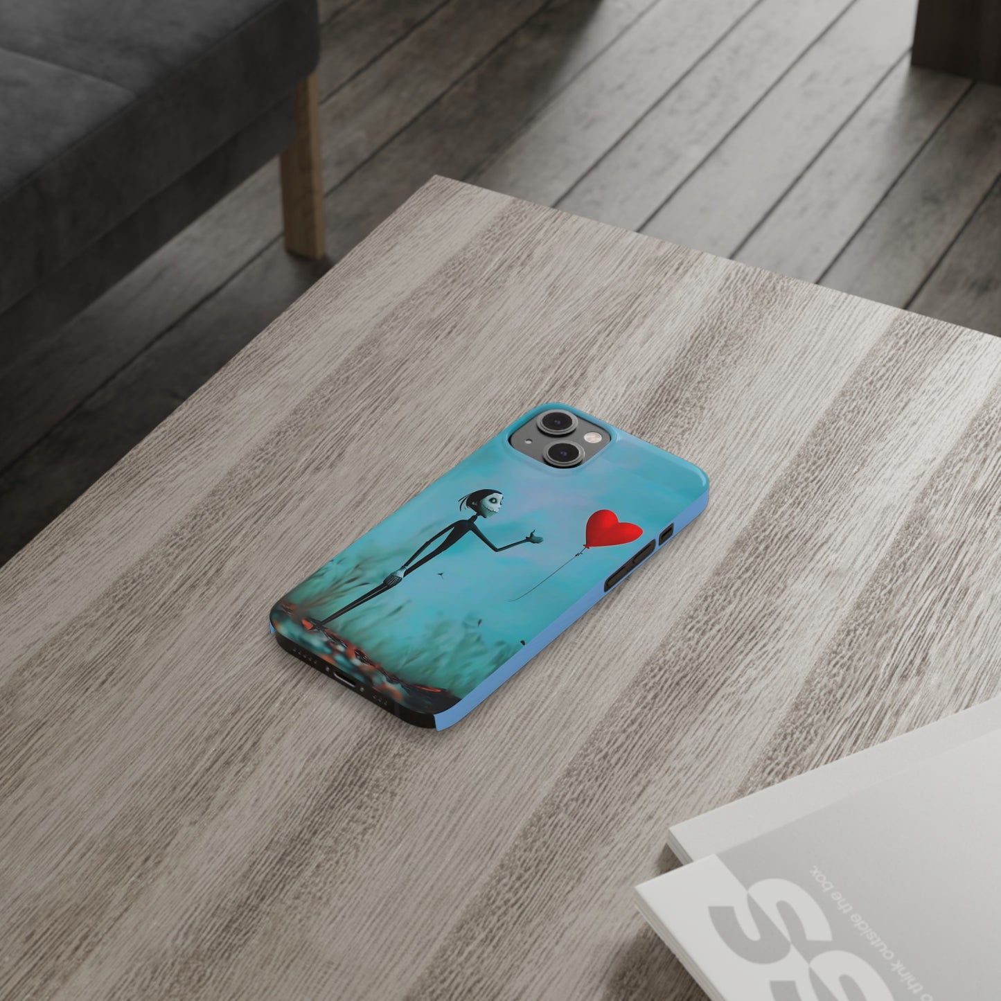 Heart Balloon Art Design iPhone Cases: Love in the Air