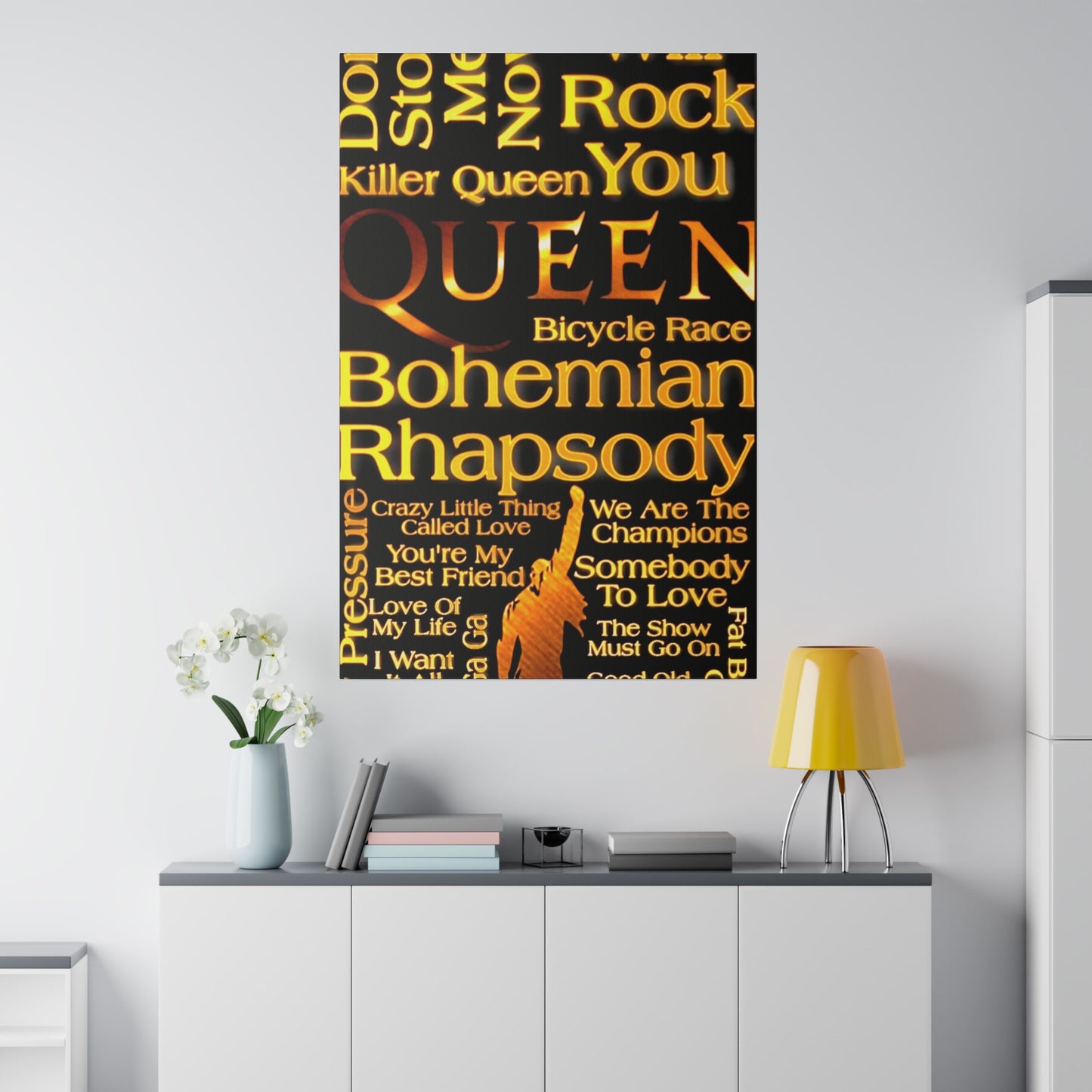Queen Songs Canvas