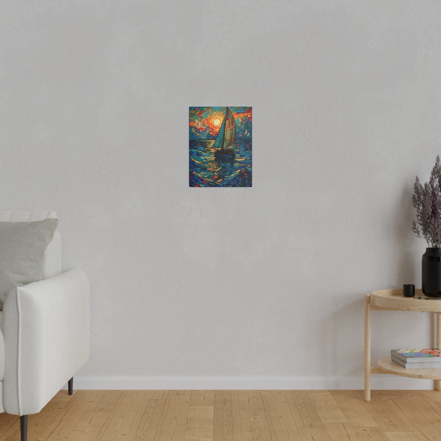 Ship on the Sea: Nautical Wall Art - Canvas