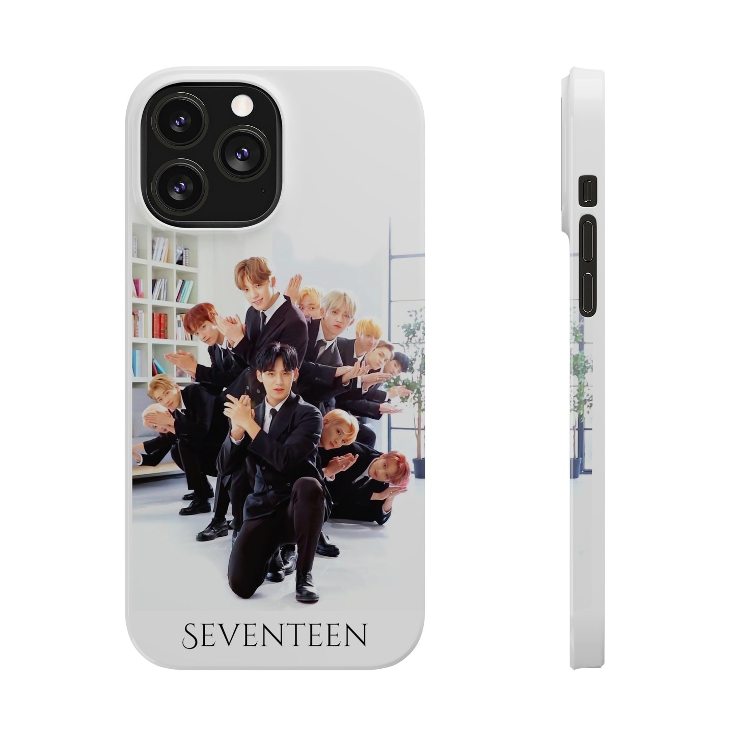 SEVENTEEN: Secret Agent Mission iPhone 15, 14, 13, 12 Cases
