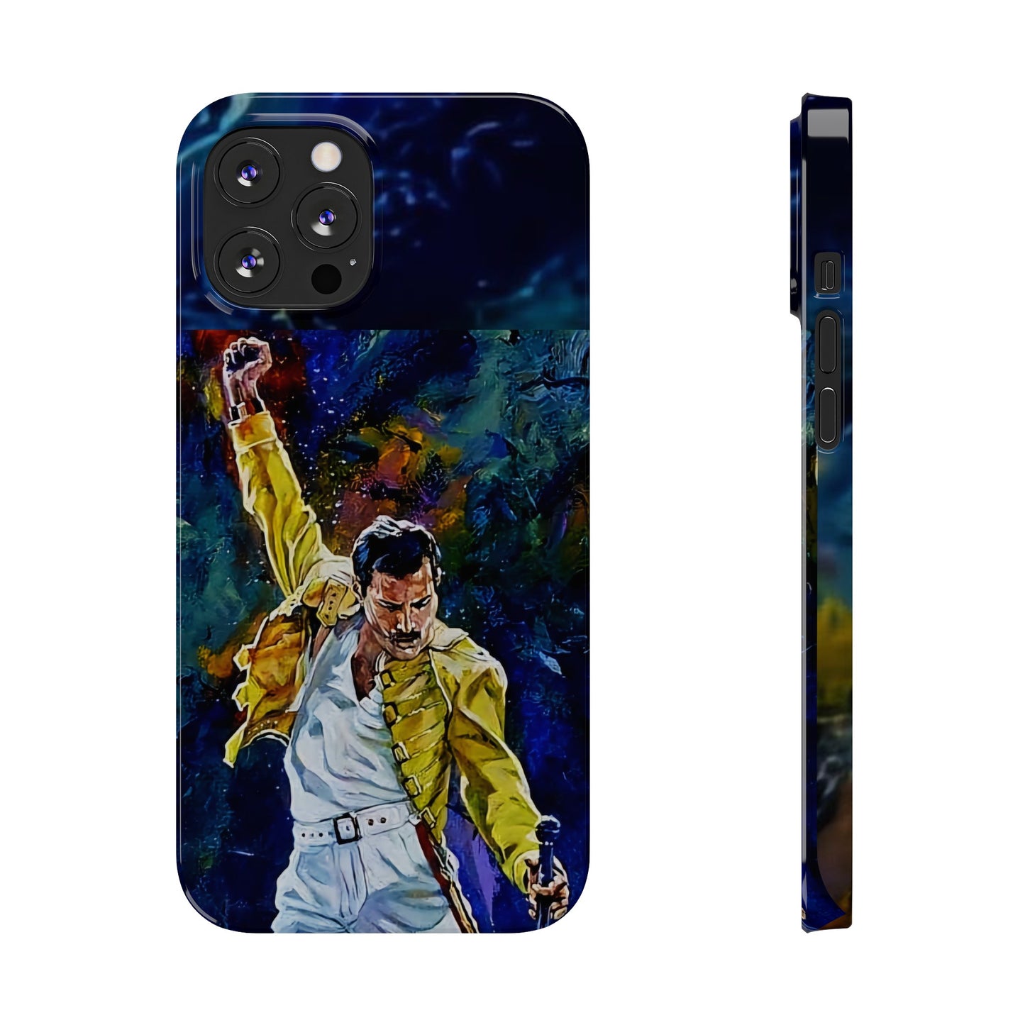 Queen, Freddie Mercury Live in Concert Iphone 15, 14, 13, 12 Cases