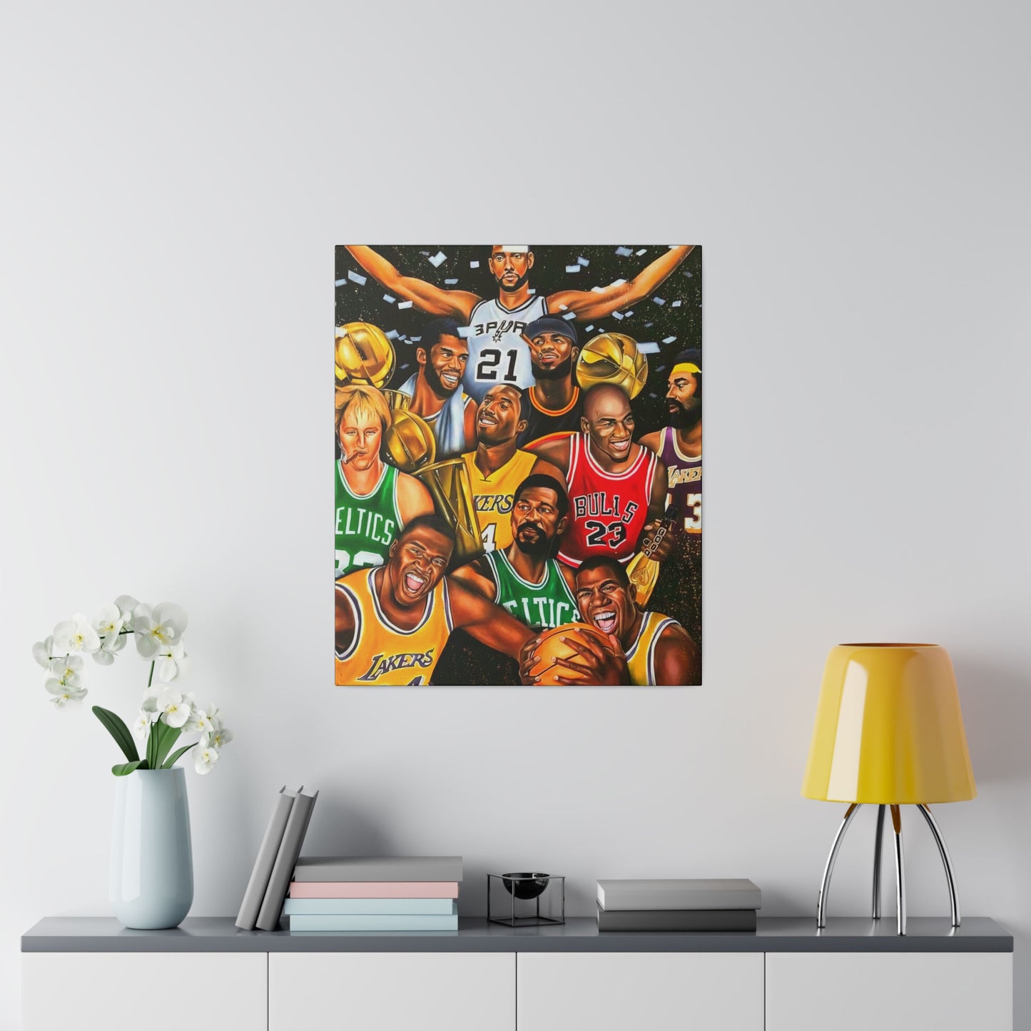 The Best NBA Players all Time - Canvas