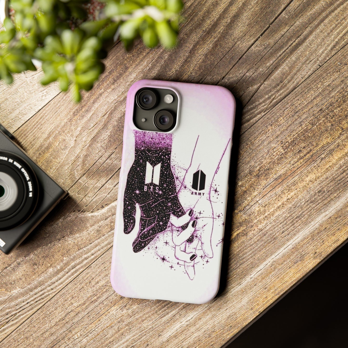 BTS Army IPhone 15, 14, 13, 12 Cases