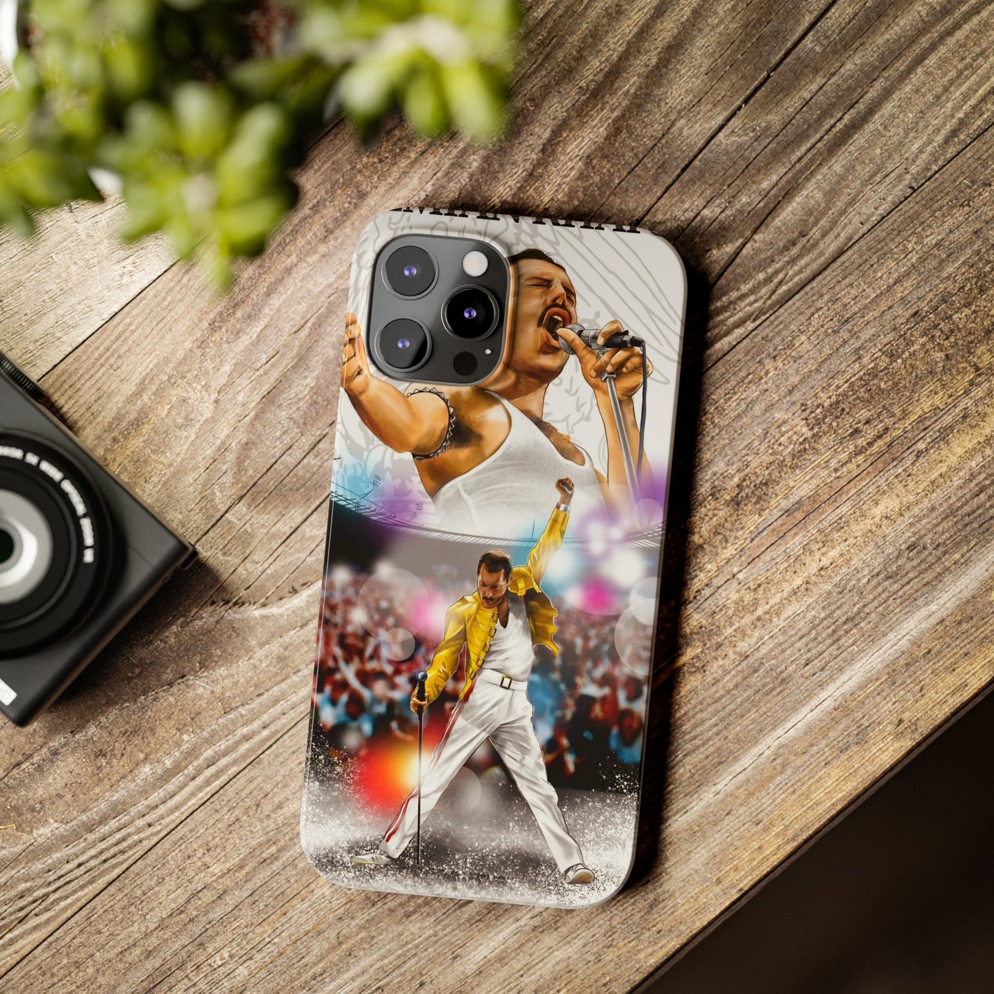 Freddy Mercury & Queen iPhone 15, 14, 13, 12 Cases