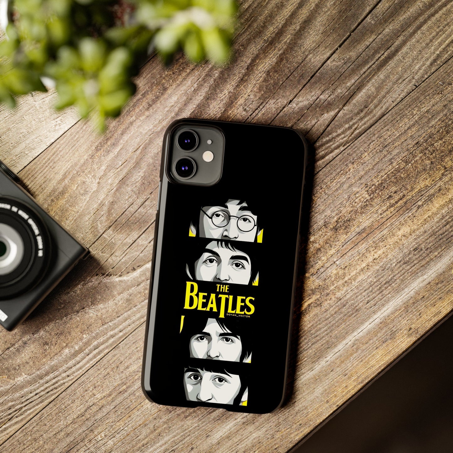 The Beatles Looking at You" iPhone Cases for iPhone 15, 14, 13, 12, 11