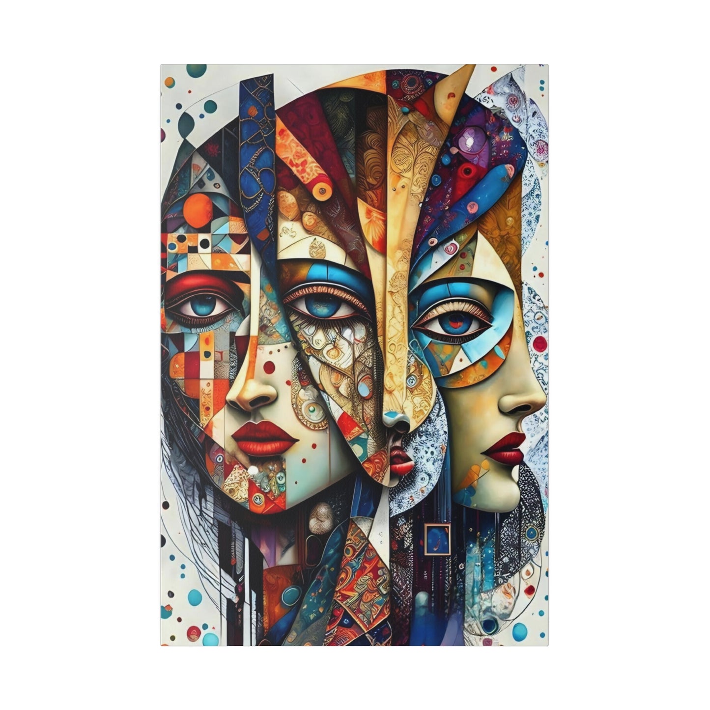 The 3 Faces Canvas Wall Art