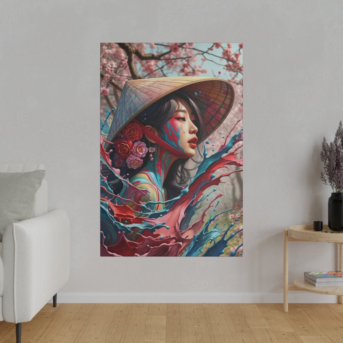 Blossom of Asia - Canvas