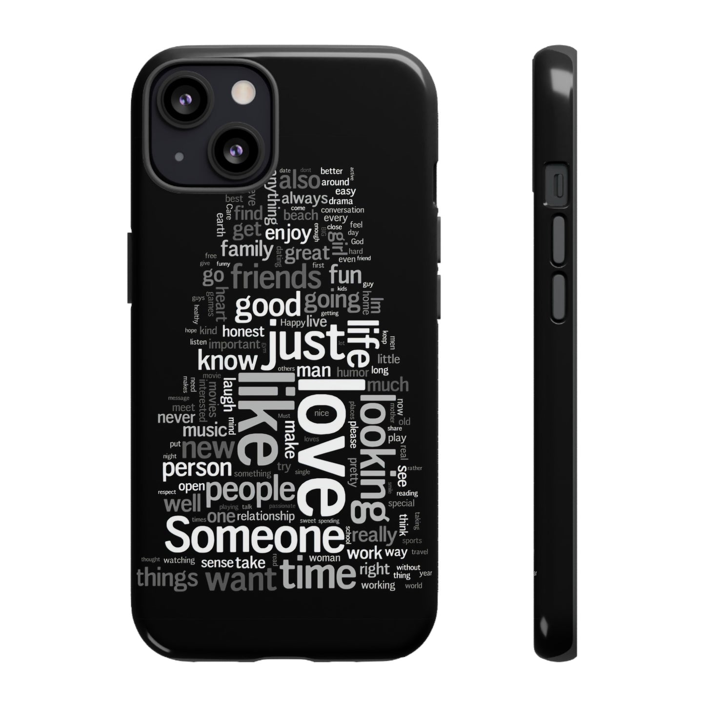 Positive Vibes Everywhere: iPhone 15, 14, 13, 12 Cases
