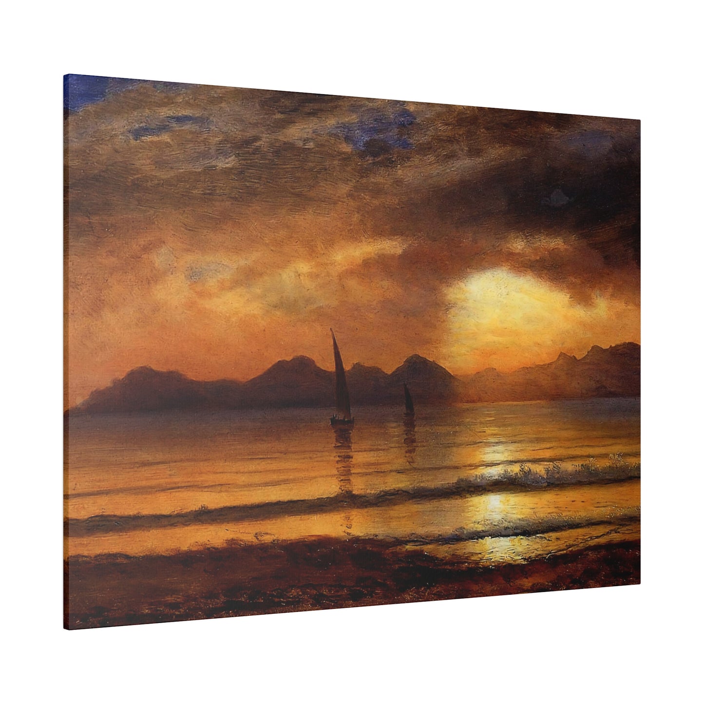 Sailing Into The Sunset - Canvas