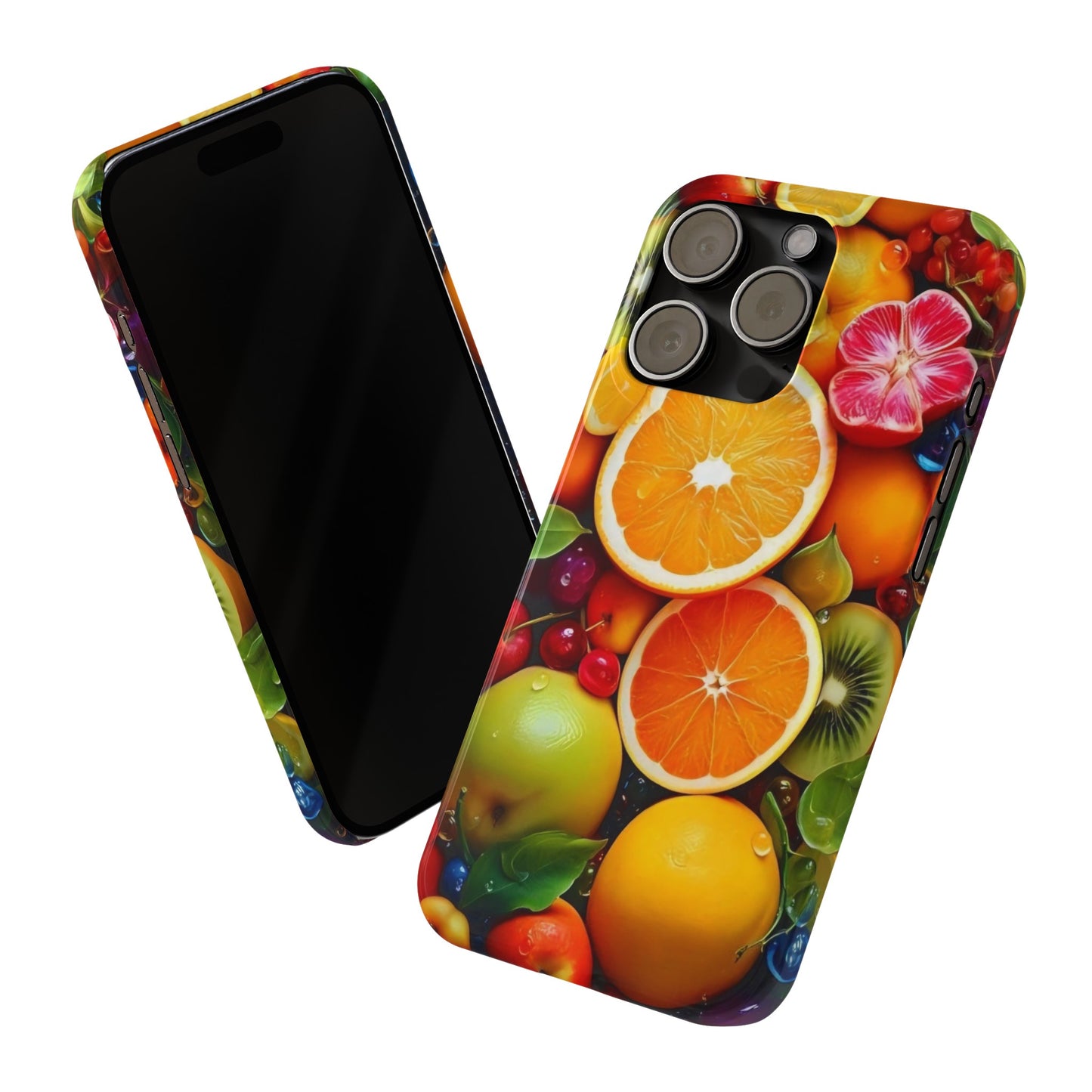 Fresh Fruit Delight: iPhone 15, 14, 13, 12 Cases