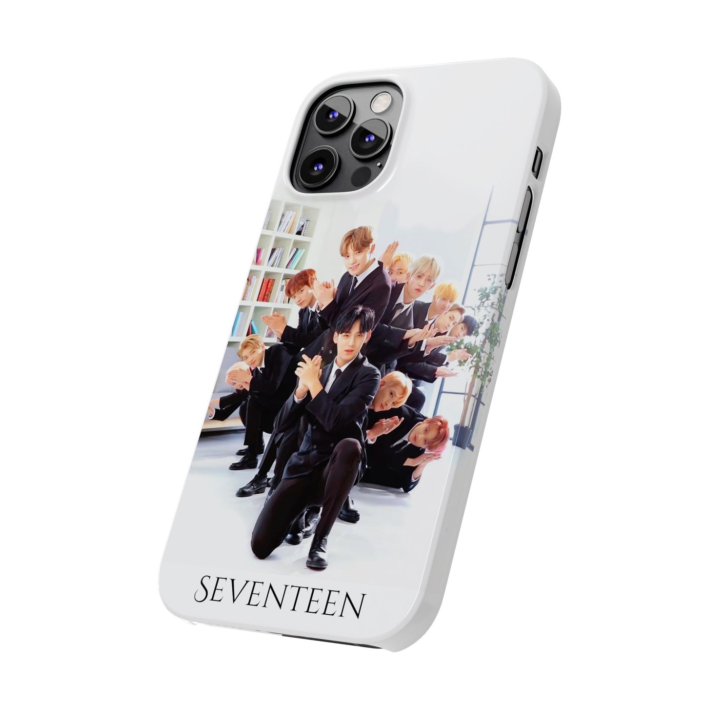SEVENTEEN: Secret Agent Mission iPhone 15, 14, 13, 12 Cases