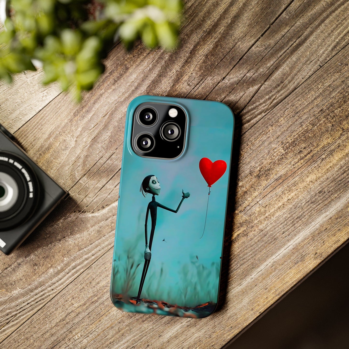 Heart Balloon Art Design iPhone Cases: Love in the Air