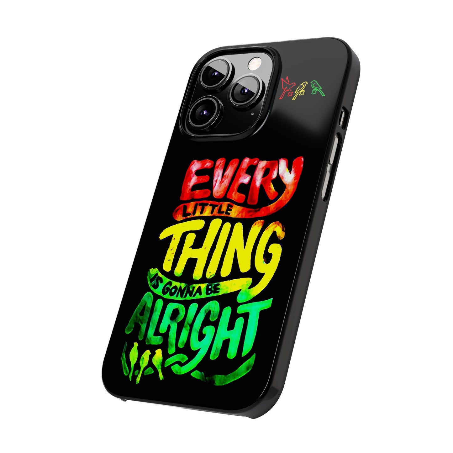3 Little Birds - Bob Marley iPhone Cover: Peace and Protection