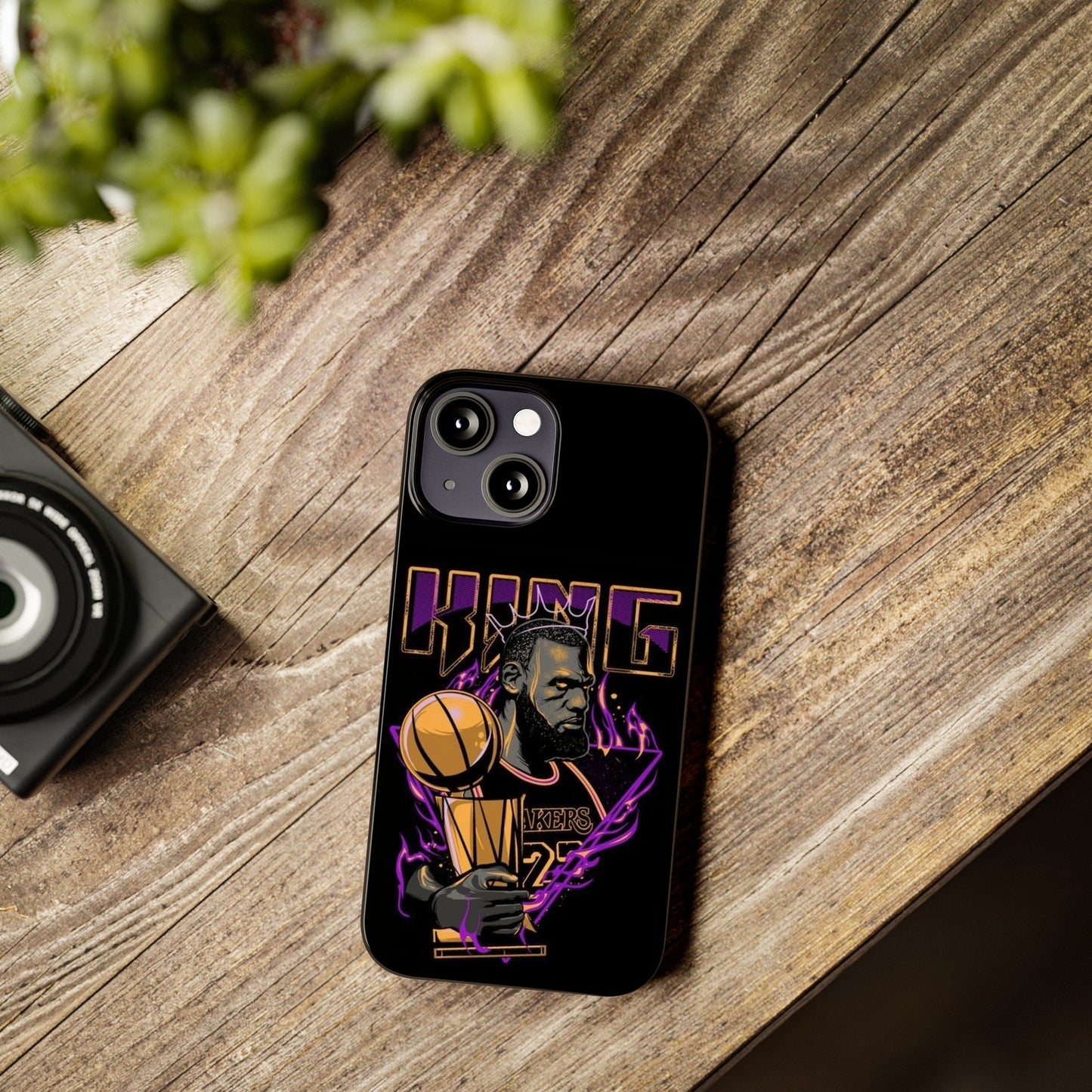 LeBron James is The King Iphone 15, 14, 13, 12, 11 Cases