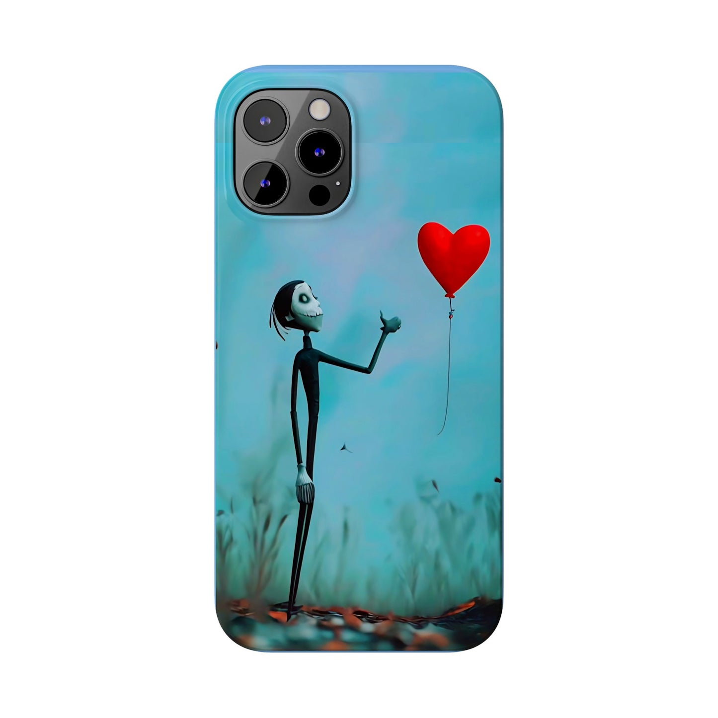 Heart Balloon Art Design iPhone Cases: Love in the Air