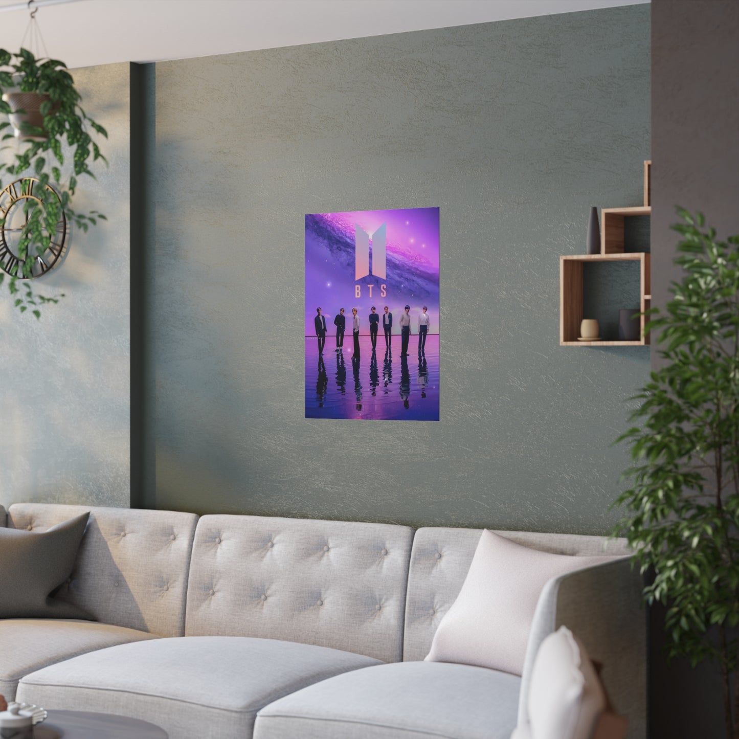 BTS Kpop Poster (NO canvas but Poster)