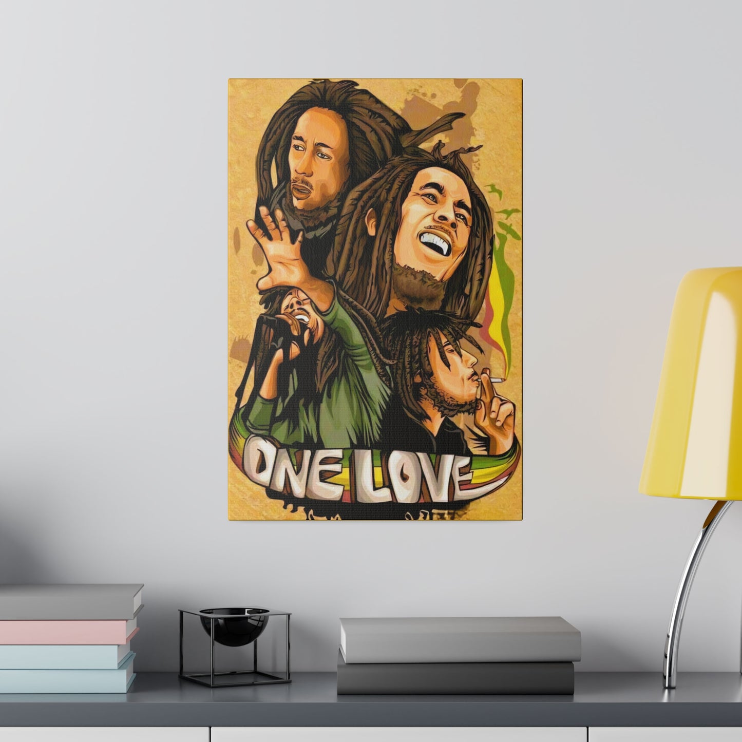 Bob Marley, One Love - Canvas