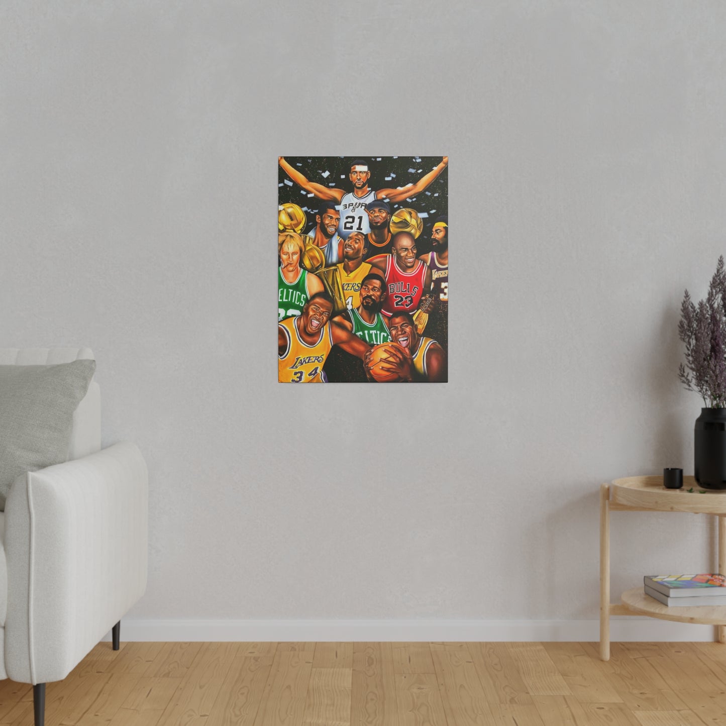 The Best NBA Players all Time - Canvas