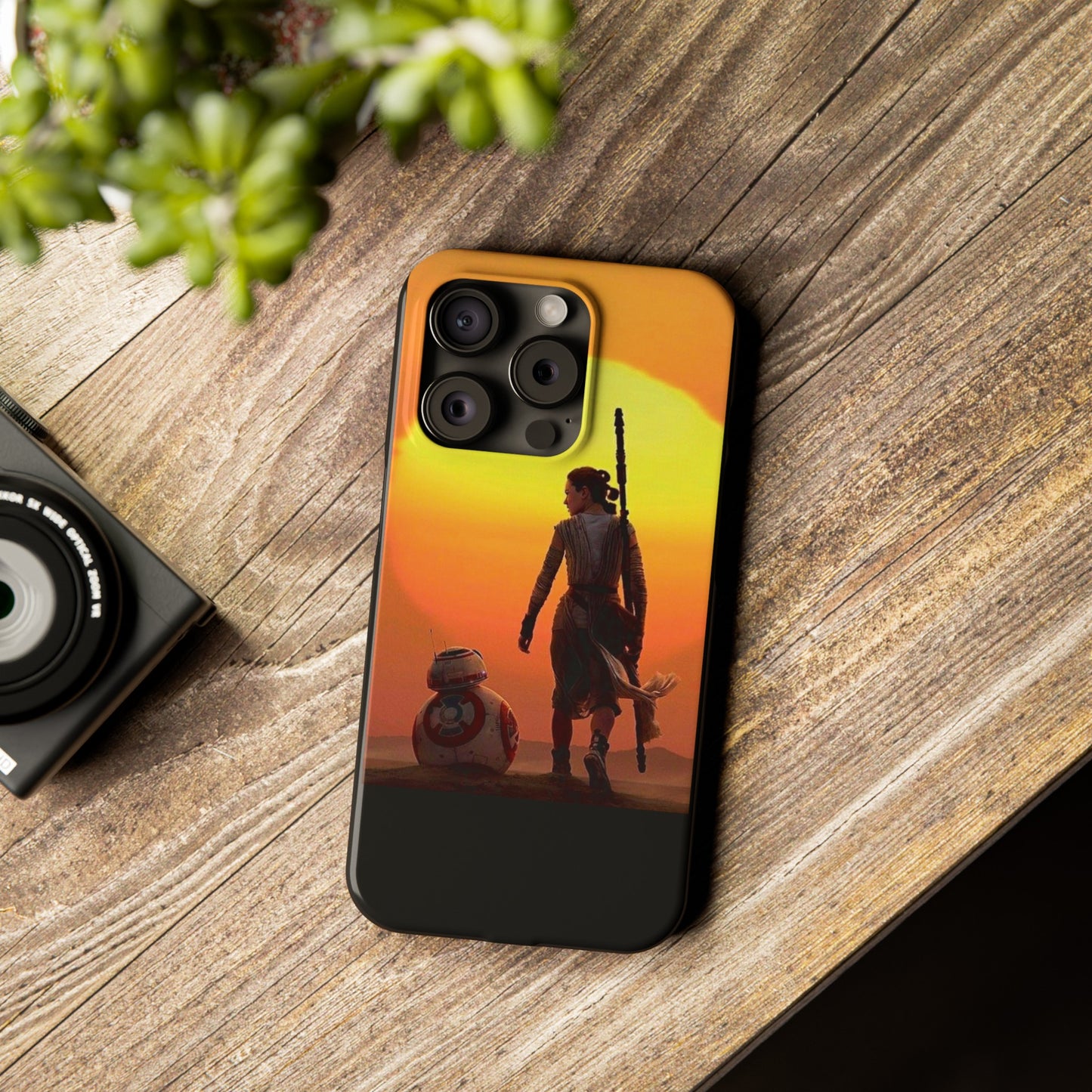 Star Wars Rey with BB-8 iPhone Cases: Adventure Awaits