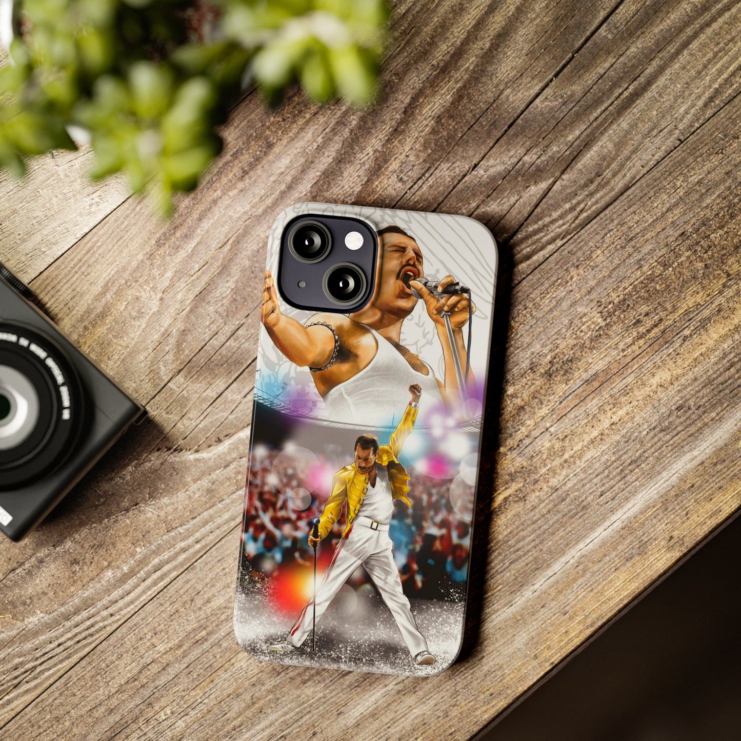 Freddy Mercury & Queen iPhone 15, 14, 13, 12 Cases