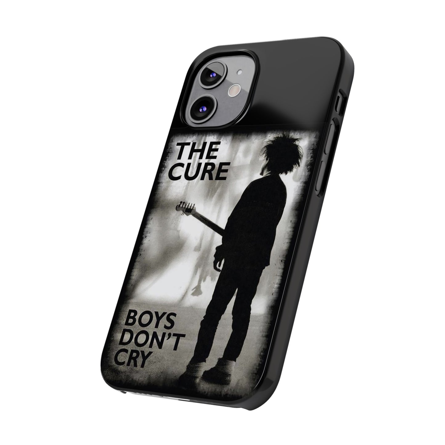 The Cure: Boys Don't Cry" iPhone Covers for 15, 14, 13, 12, 11