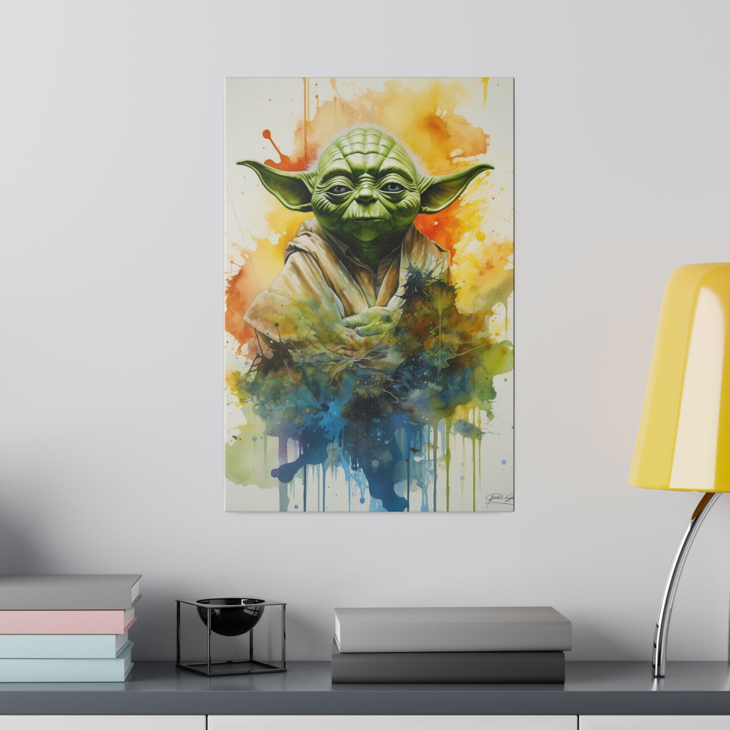 Star Wars Yoda: The Force Canvas - Wisdom and Power