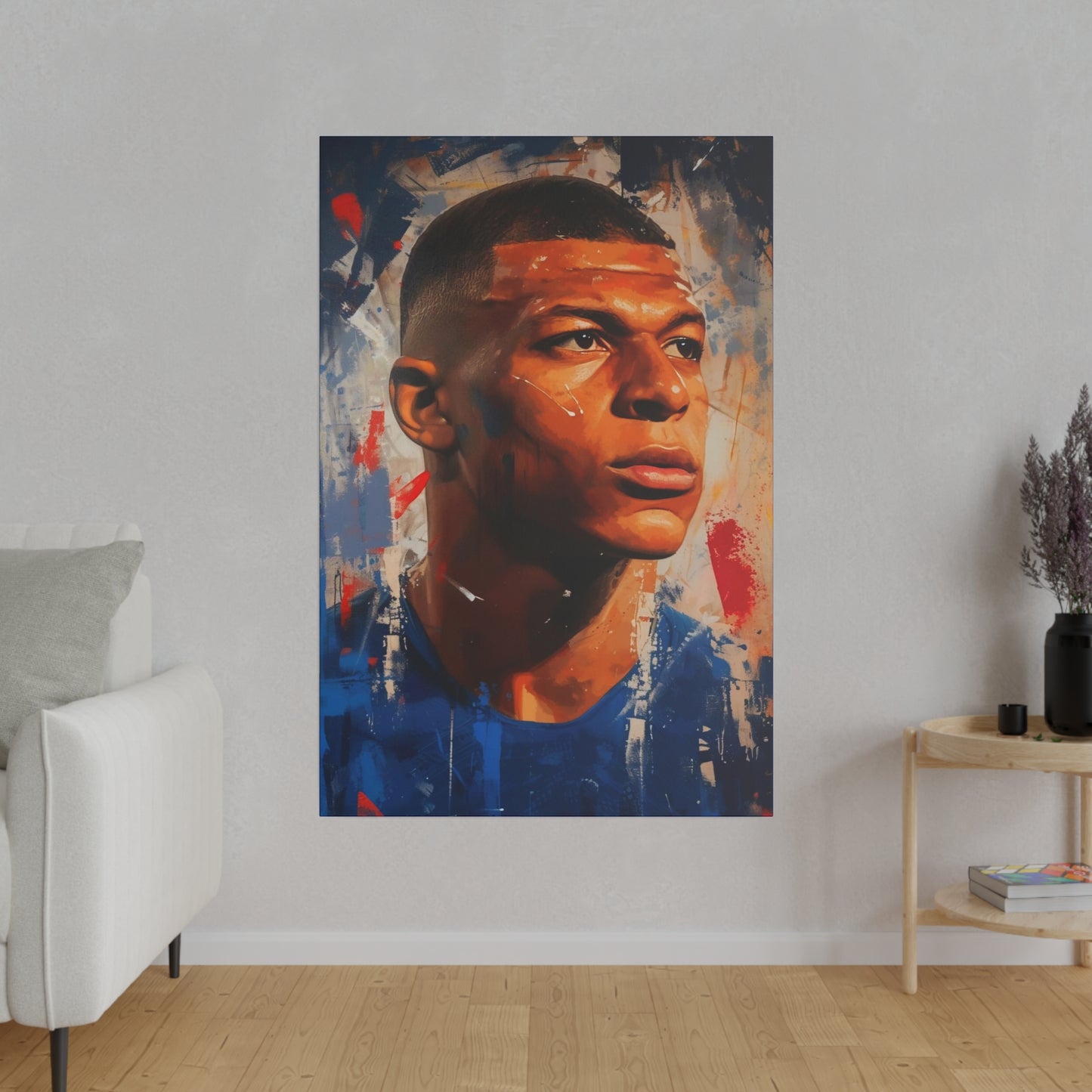 MBappe Wall Art Canvas