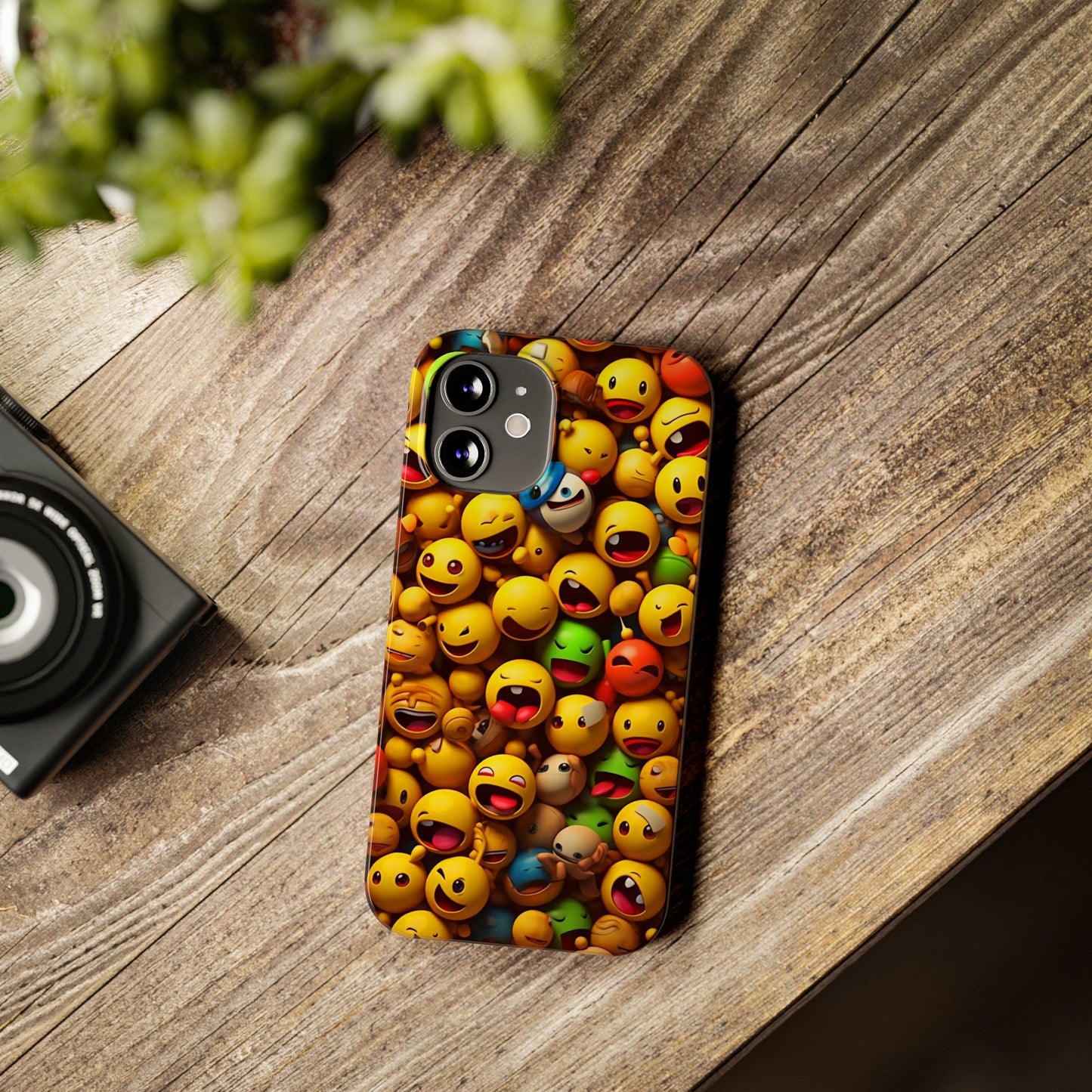 Colorful Emoji Iphone 15, 14, 13, 12 Cases