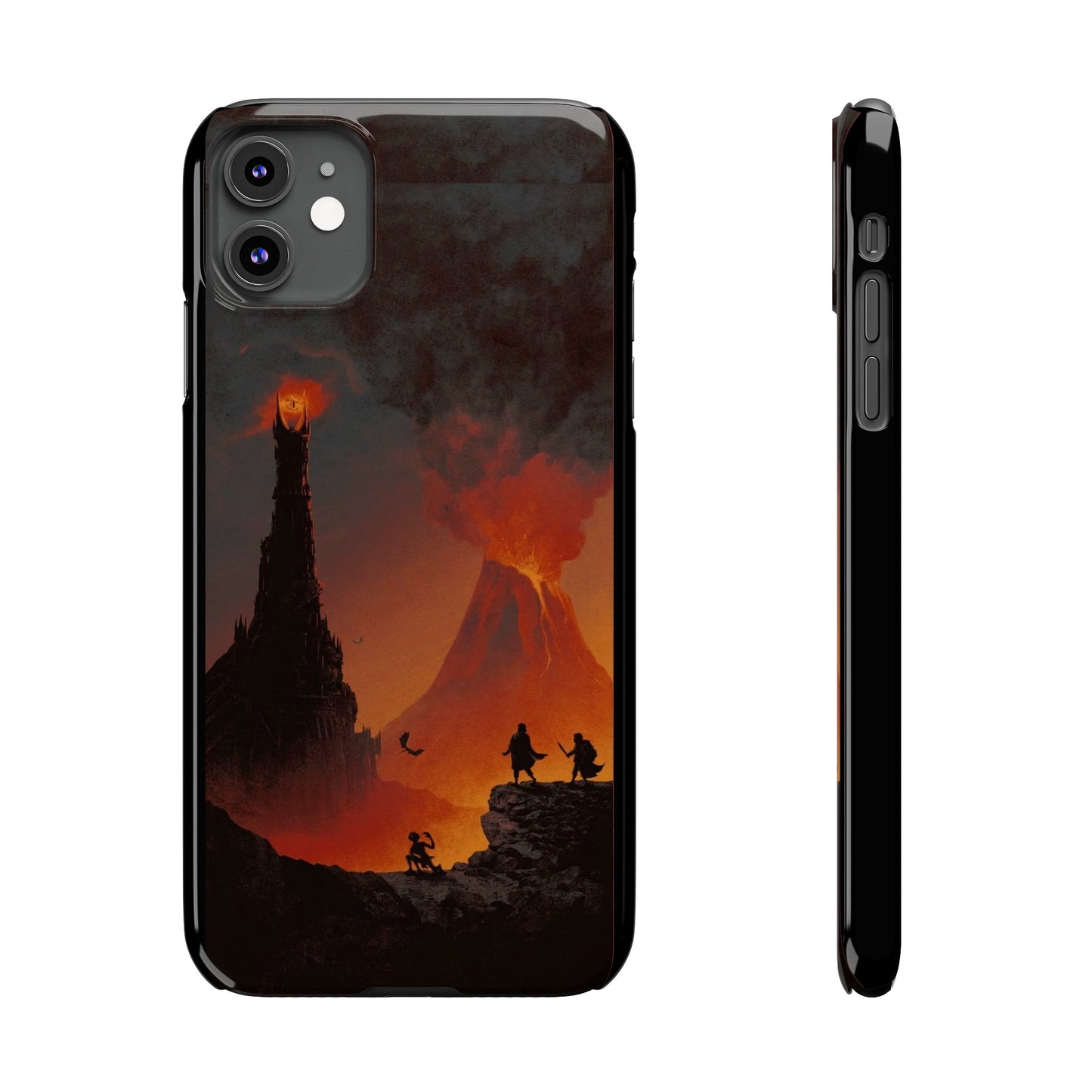 LOTR Frodo Arrived in Mordor iPhone Cases: The Final Quest