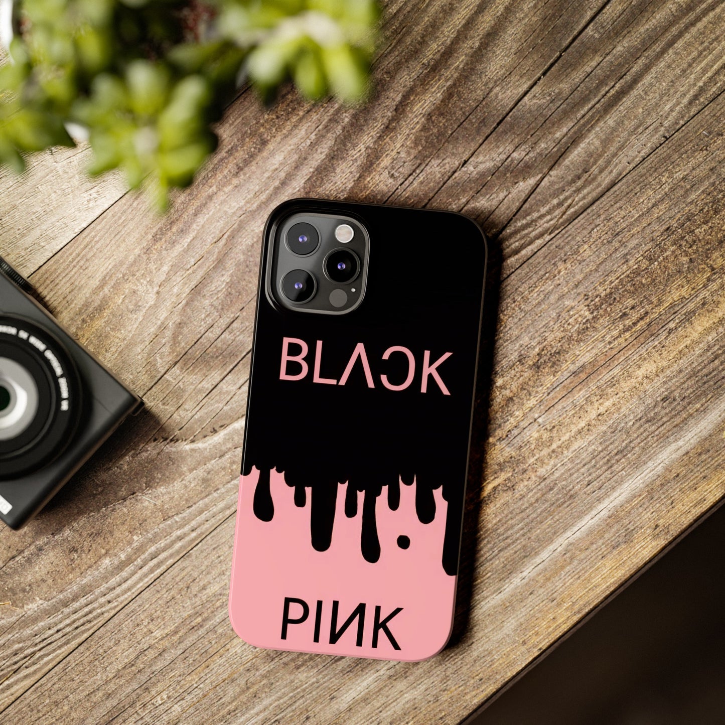 Black Pink Color Edition Iphone 15, 14, 13, 12 Cases