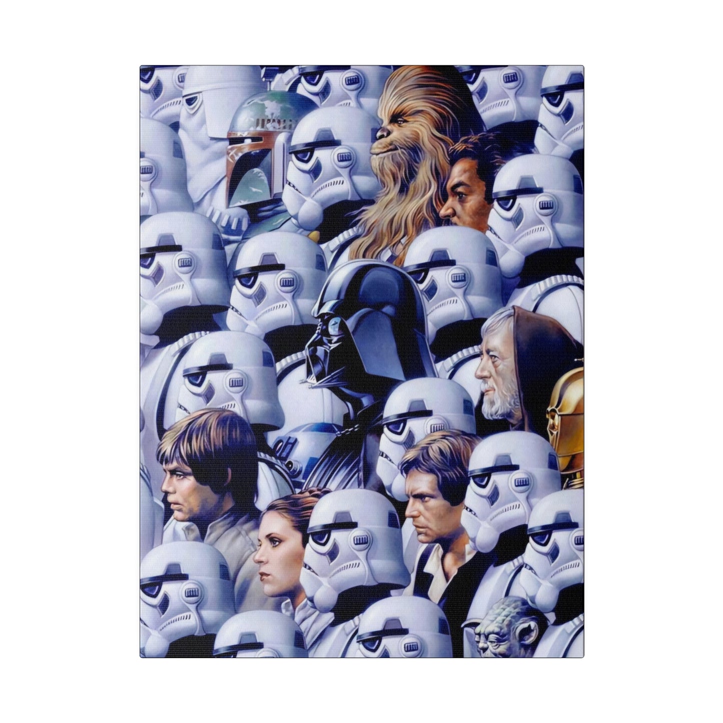 Star Wars, Good between the Bad in One Canvas