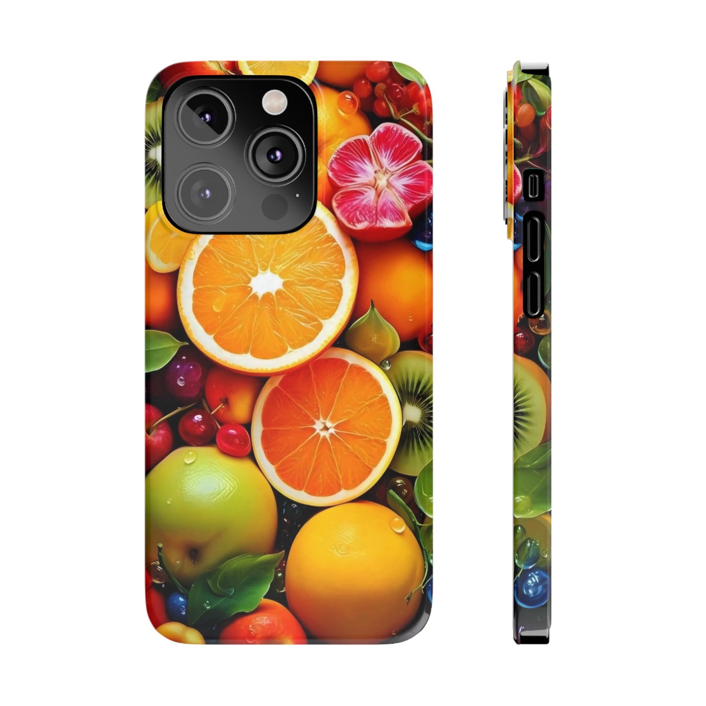 Fresh Fruit Delight: iPhone 15, 14, 13, 12 Cases