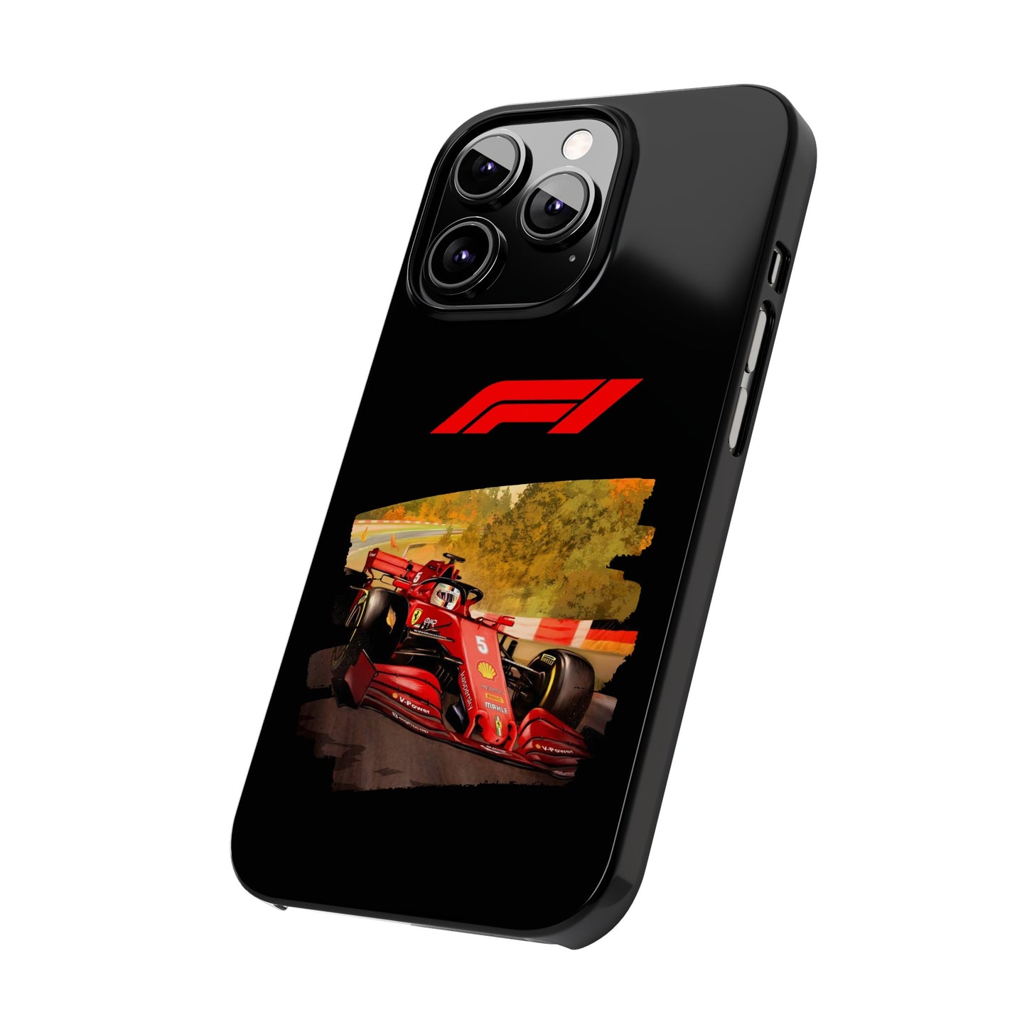 F1 Ferrari's power Iphone 15, 14, 13, 12, 11 Cases