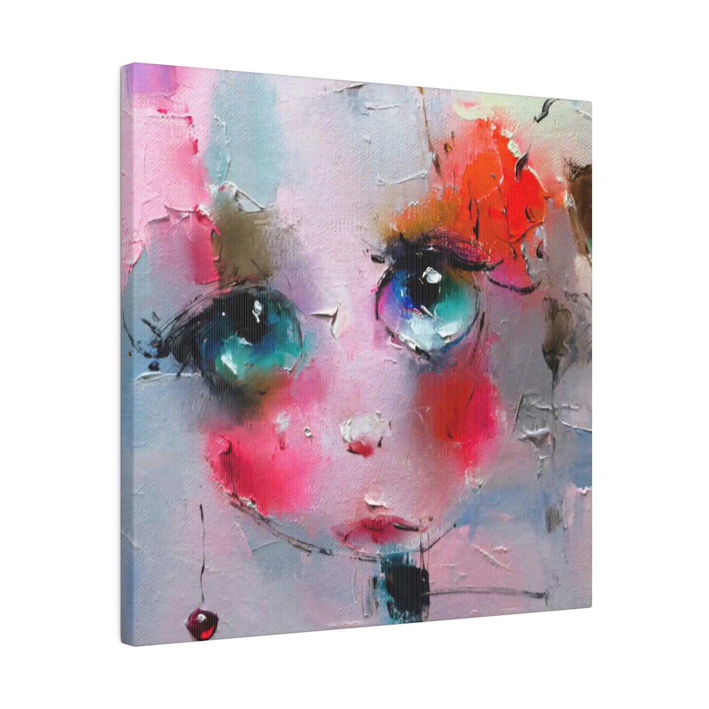 The Sweet Shy Face Canvas