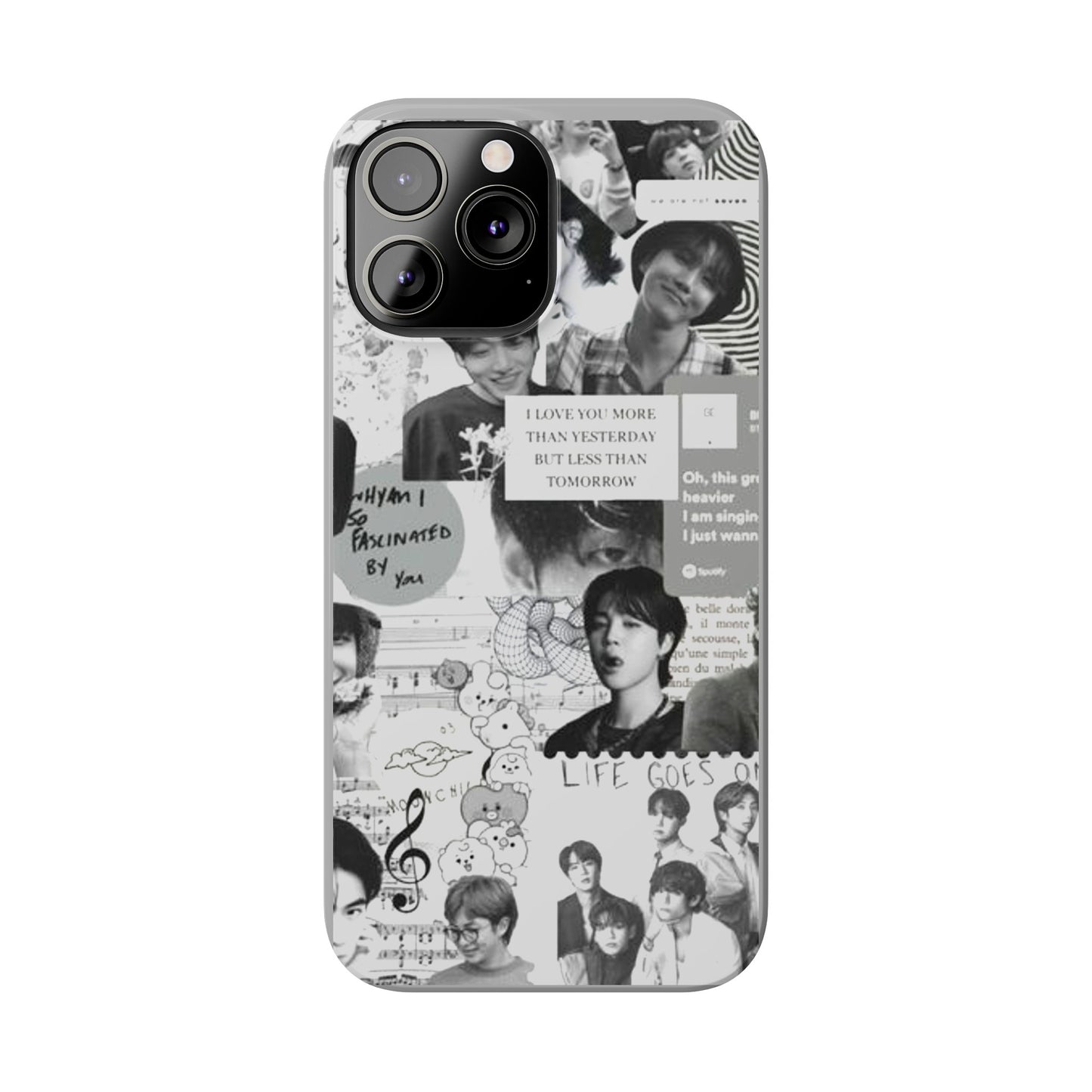 BTS IPhone 15, 14, 13, 12 Cases - The Wishes Edition