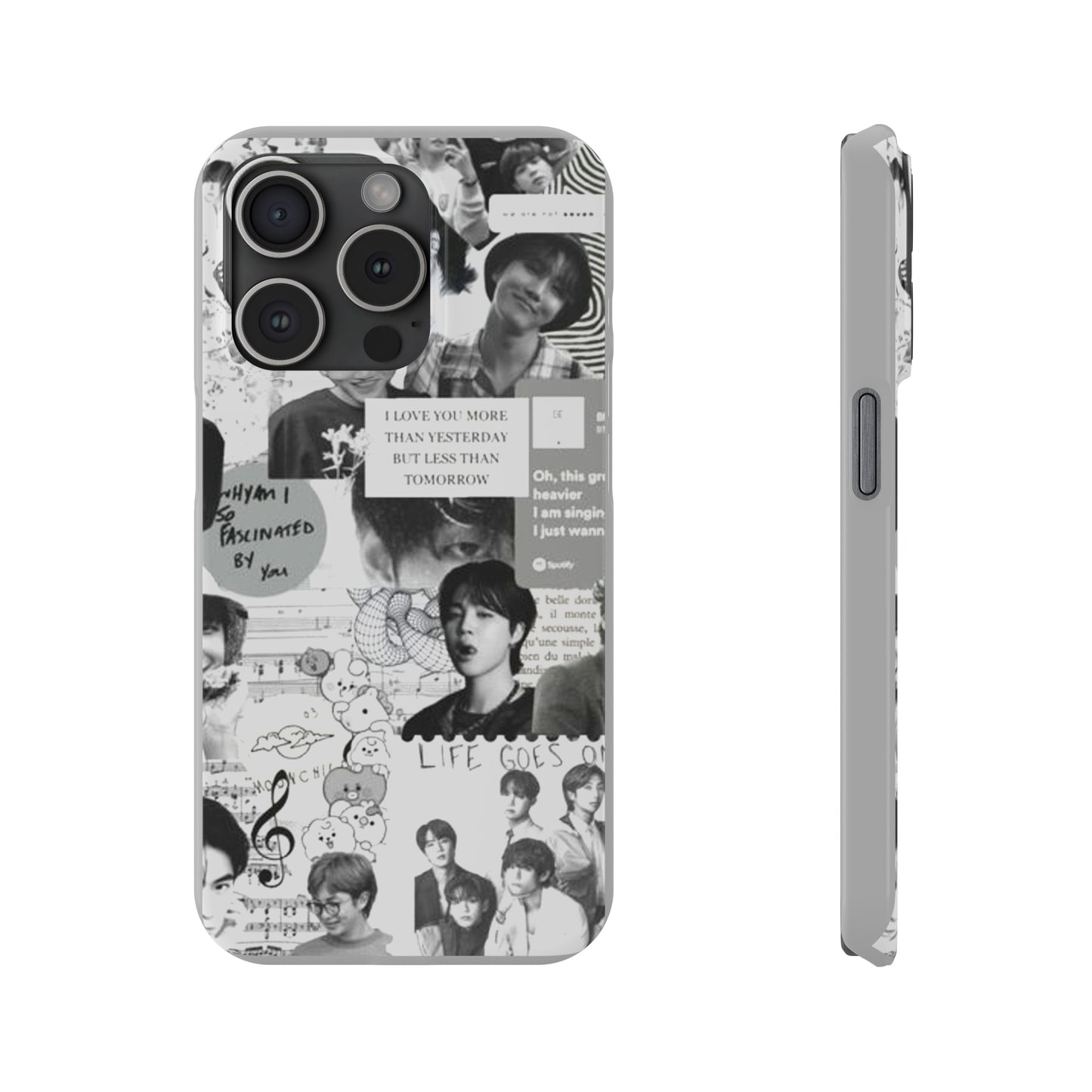 BTS IPhone 15, 14, 13, 12 Cases - The Wishes Edition