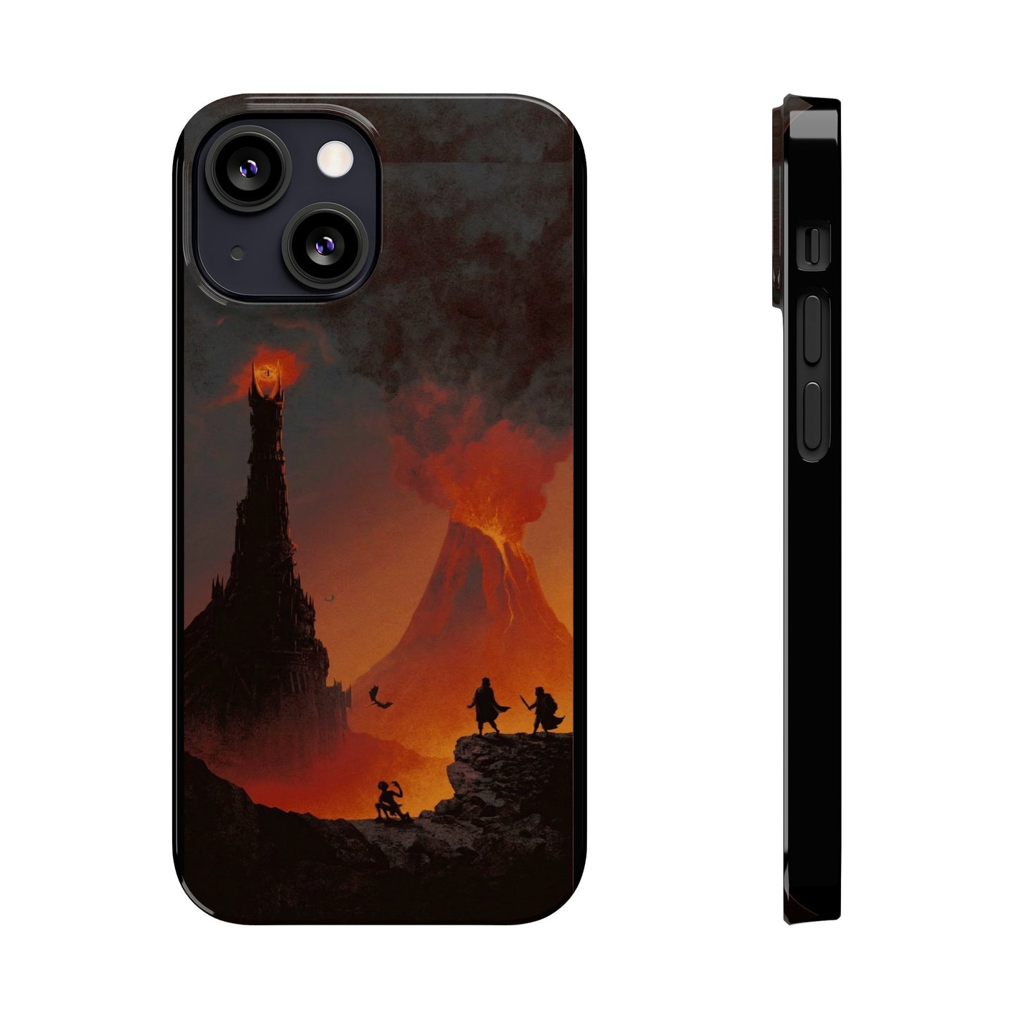 LOTR Frodo Arrived in Mordor iPhone Cases: The Final Quest