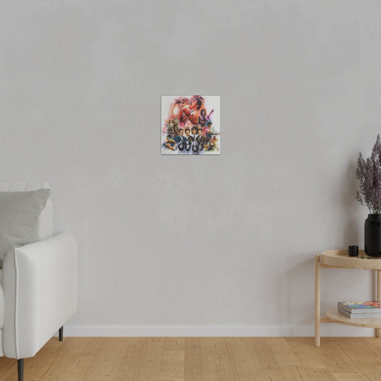 Queen: Compilation of Iconic Moments" Canvas Oil Painting