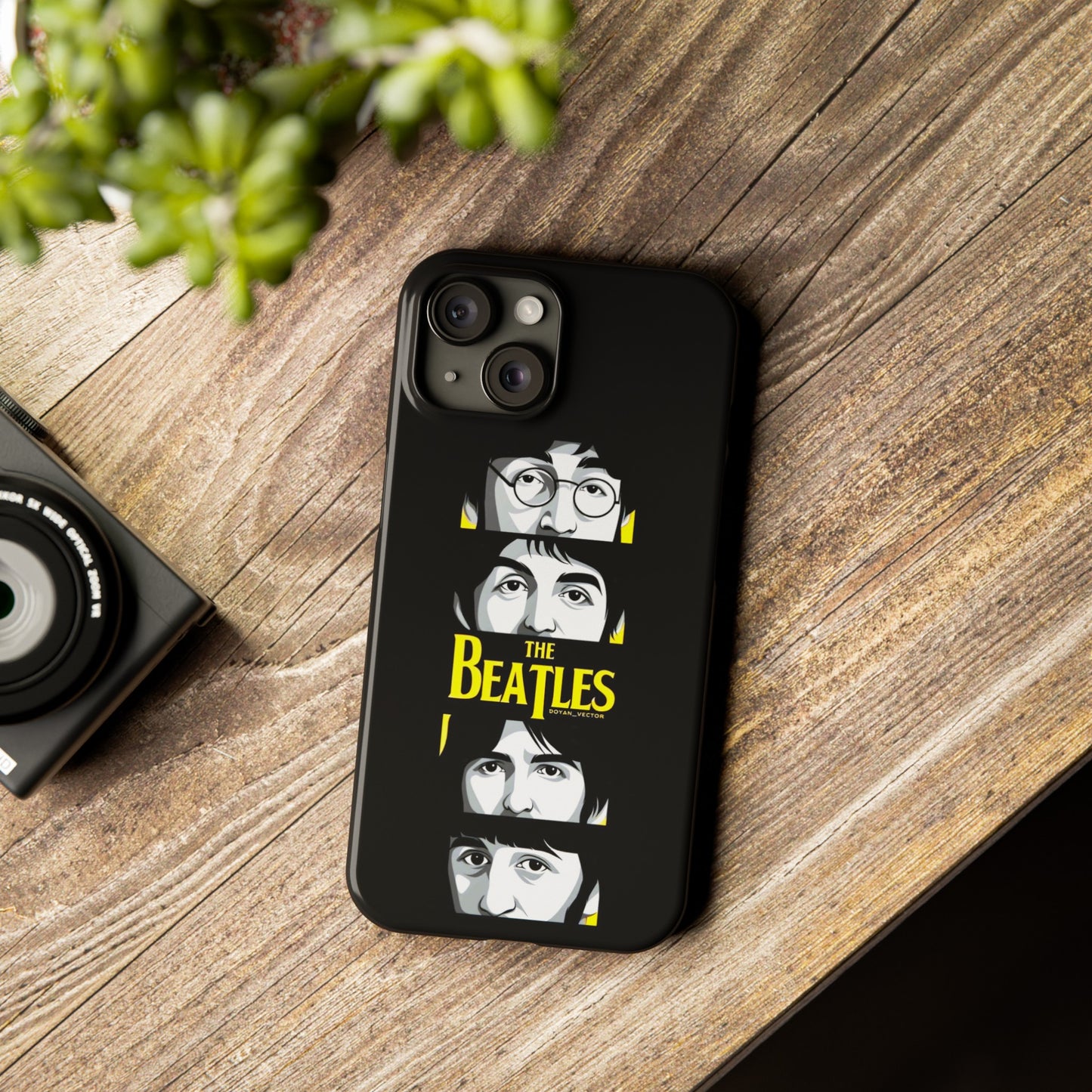 The Beatles Looking at You" iPhone Cases for iPhone 15, 14, 13, 12, 11