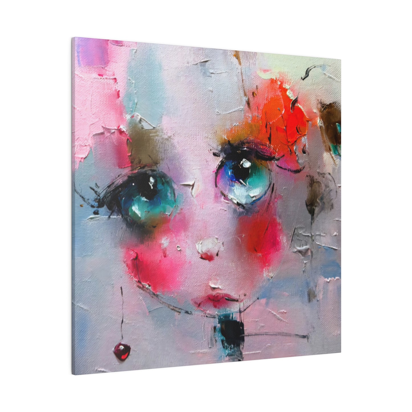 The Sweet Shy Face Canvas