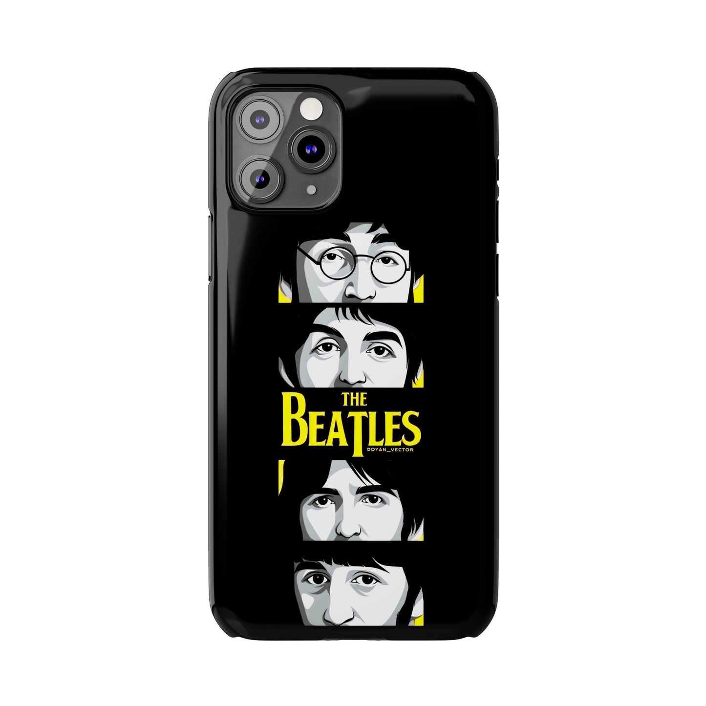 The Beatles Looking at You" iPhone Cases for iPhone 15, 14, 13, 12, 11