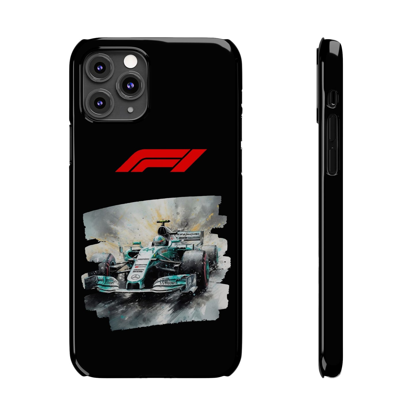 F1 Mercedes Iphone 15, 14, 13, 12, 11 Cases