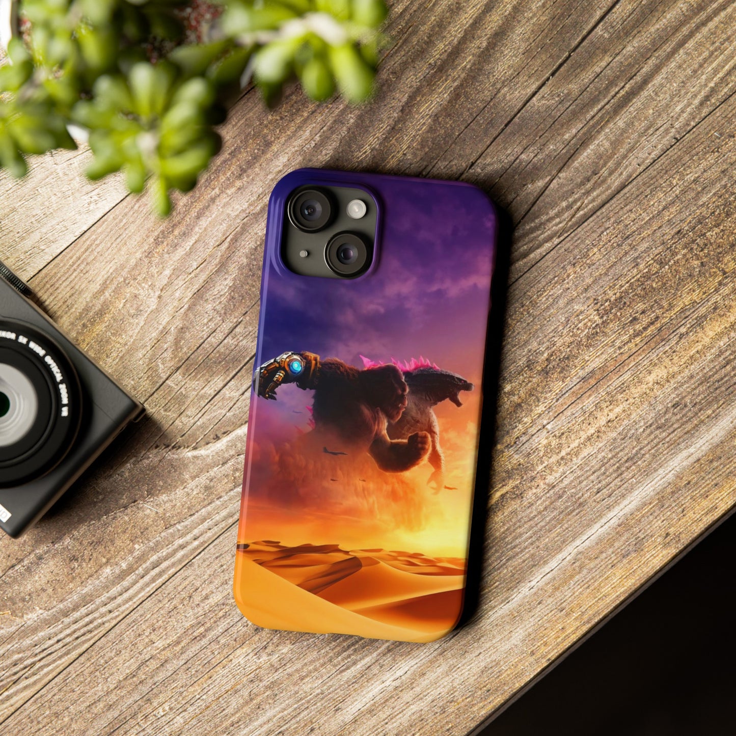 Godzilla x Kong New Age: The Big Fight iPhone Cases