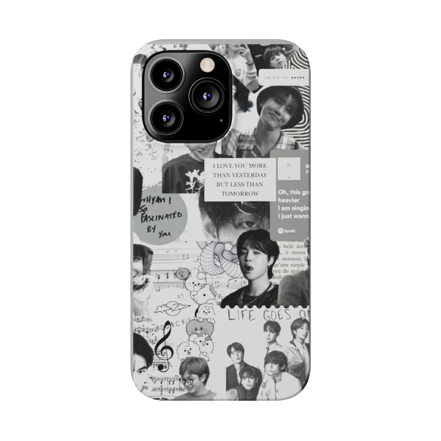BTS IPhone 15, 14, 13, 12 Cases - The Wishes Edition